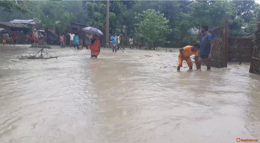 nepal india flood