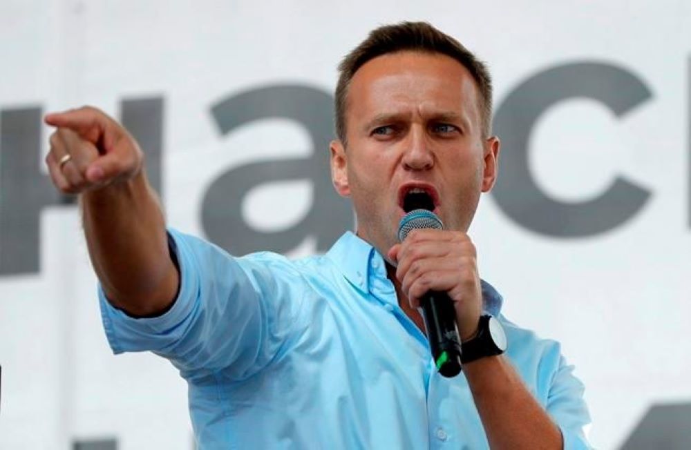 Russia putin navalny poision