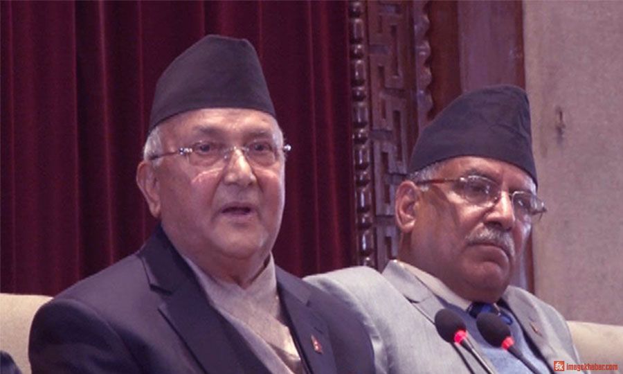 kp oli prachanda