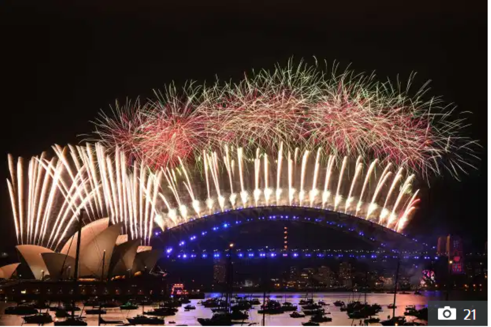 welcome new year 2021 australia