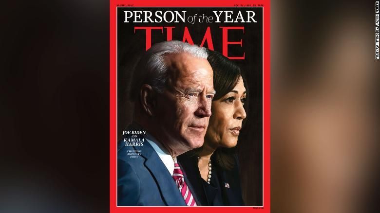 biden and kamala time person of the year 2020