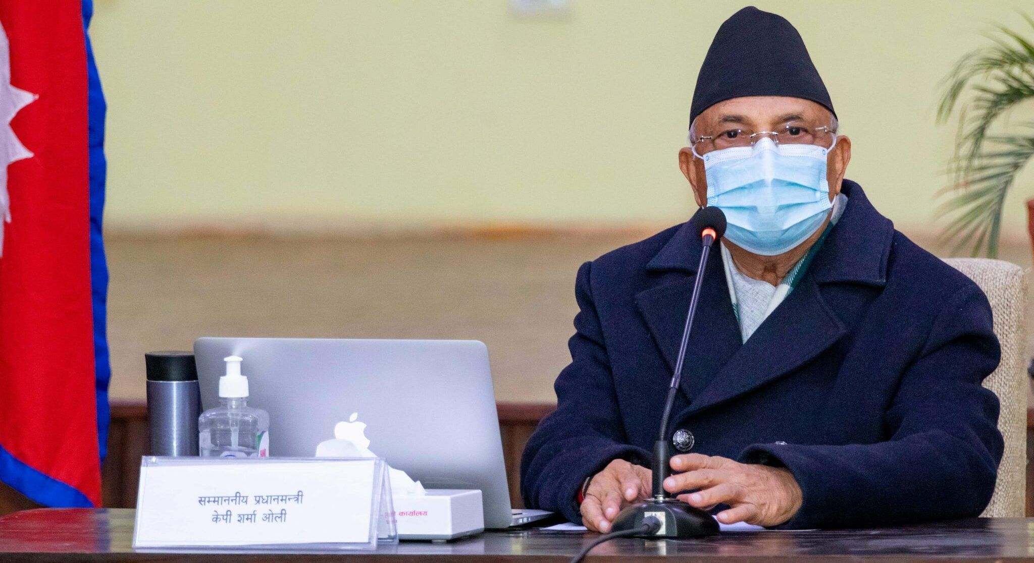 pm oli addresse to prawasi nepali