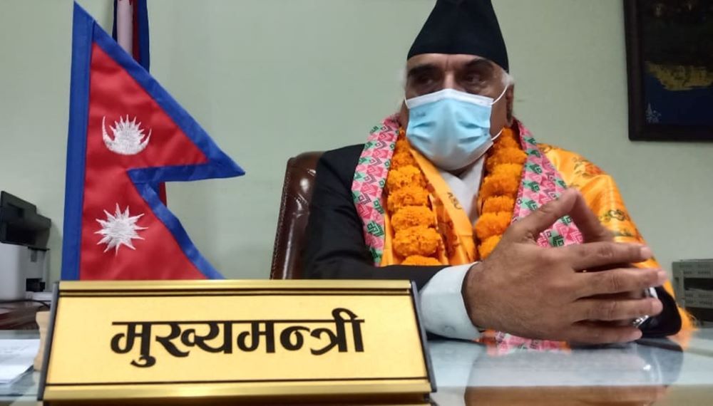 Gandaki pradesh chief minister krishnachandra